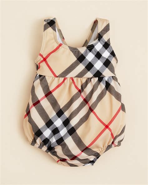 burberry bathing suit baby girl|Burberry baby bodysuit.